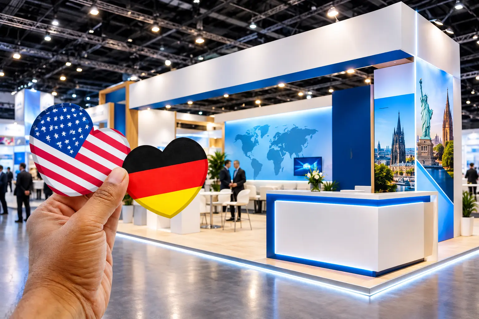 Frankfurt vs Las Vegas Booths: Two Different Projects